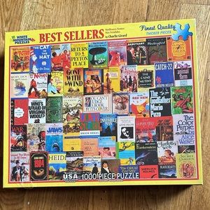 White Mountain Jigsaw Puzzle Best Sellers Charlie Girard 1000 Pcs #930 Books